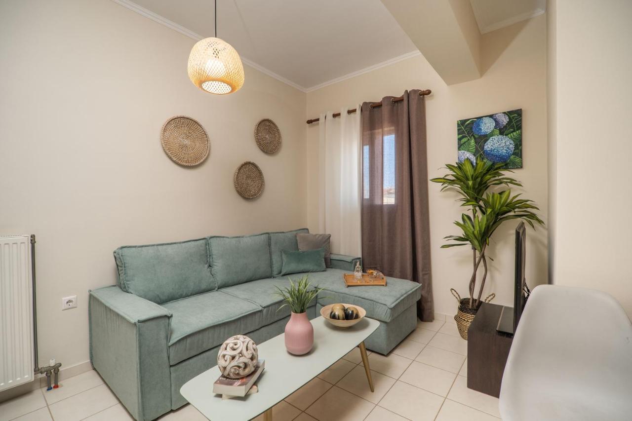 Ammoutsiani Cozy Apartment Close To The Beach 干尼亞 外观 照片