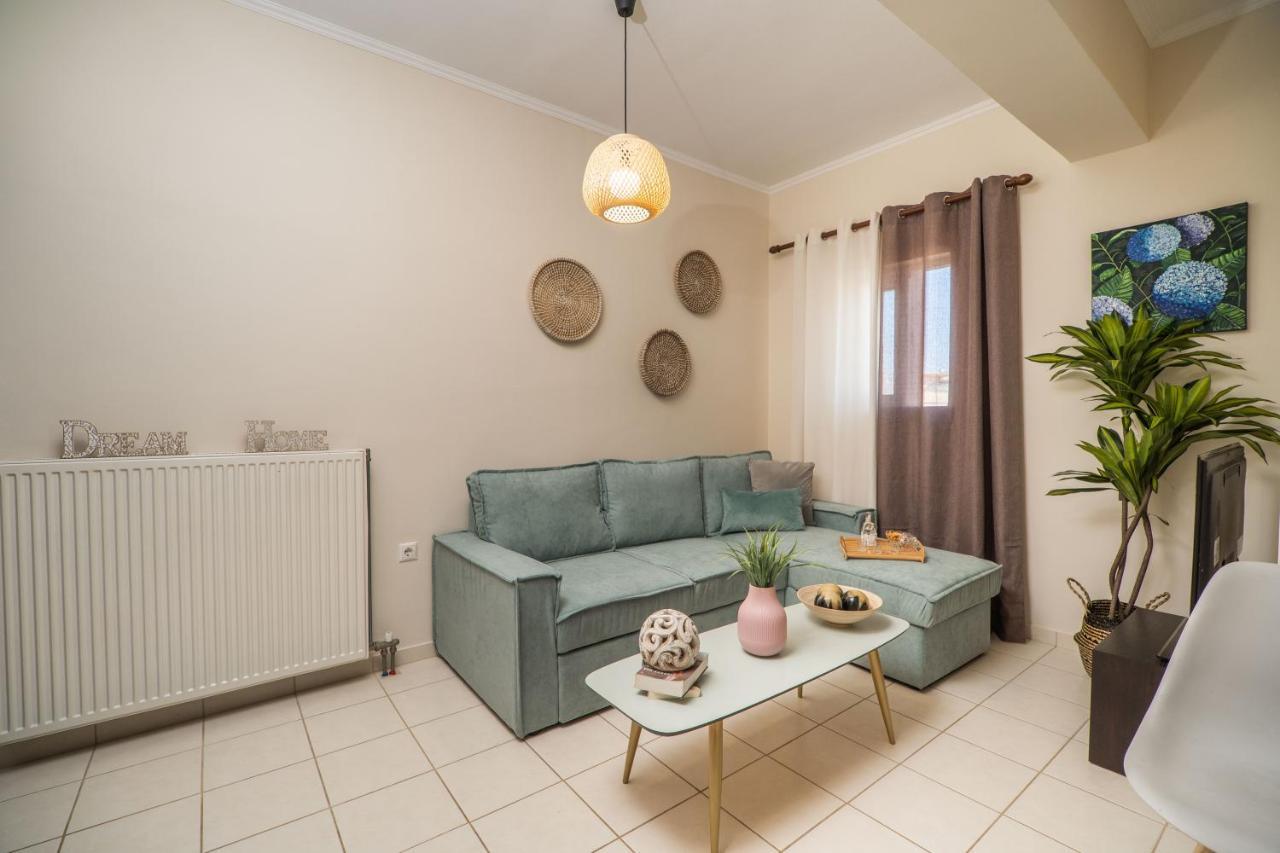 Ammoutsiani Cozy Apartment Close To The Beach 干尼亞 外观 照片