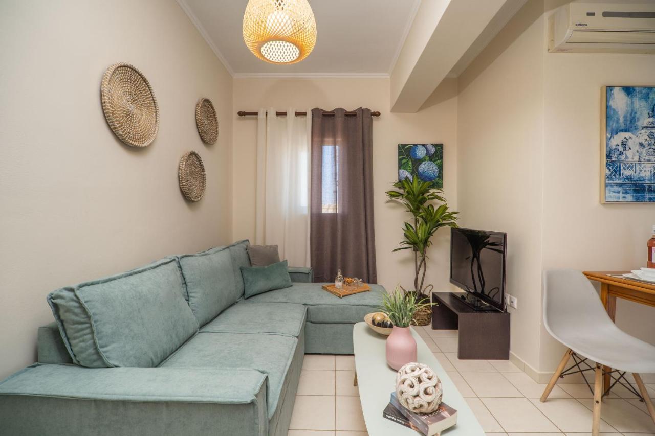 Ammoutsiani Cozy Apartment Close To The Beach 干尼亞 外观 照片
